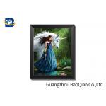 30 X 40 Cm 3D Lenticular Pictures With PS Frame / Custom Lenticular Printing