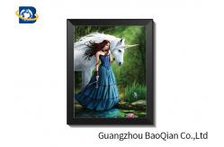 China 30 X 40 Cm 3D Lenticular Pictures With PS Frame / Custom Lenticular Printing supplier