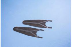 China Semiconductor 99.5 % Aluminium Oxide Ceramic Components Handling Arms For Industry supplier