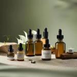 Travel Friendly Amber Essential Oil Bottle With Plastic Dropper Head And Glass Pipette 5ml 10ml 30ml 50ml 100ml for sale