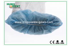 China One Time Use Odorless Nonwoven Shoe Covers With Elastic Ankle supplier