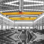 10t LDP Model EOT Electric Single Beam Bridge Crane With Hoist for sale