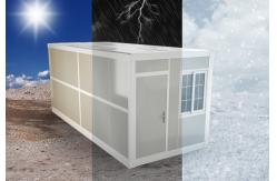 China Prepare Installation Foldable Modular Home Wind Proof And Heat Insulation supplier