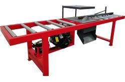 China Wood Edger Machine, Circular Blade Edger Saw Machine with Gas Engine portable supplier