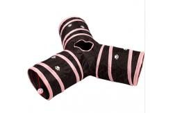 China Animal Tubes Kitty Tunnels Interactive Maze House Toy With Storage Bag supplier
