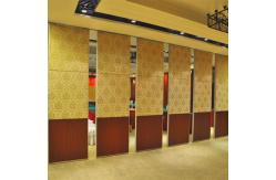 China Folding Sliding Aluminum System Movable Partition Wall For Conference Room supplier
