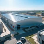 Quick Assembly Steel Structure Warehouse Building With Optimized Layout For Logistics Distribution Centers for sale