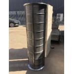 Stainless Steel Sand Mill Sieve Screen Customized Length with Round Hole Shape for sale