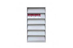 China Powder Coating SPCC Metal Rack Bookshelf For Document supplier