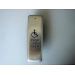 Metal Anti Theft Push To Exit Switch , Automatic Handicap Button Door Opener for sale
