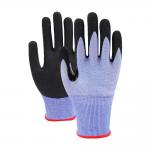 A7 Anti-cut Nitrile Palm Foam Gloves Cut Resistant Safety Work Gloves Long-Lasting Durability for sale