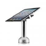 Silver Tablet Security Display Stand Alarming Display Bracket Ipad Anti Theft Devices