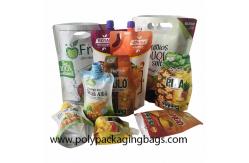 China Reusable Plastic Stand Up Pouch With Spout Special Shaped supplier