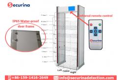 China Archway Walk Through Metal Detectors IP65 With Detection Zones Convert Function supplier