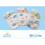 XXL Disposable Baby Diapers , Biodegradable Disposable Nappies Soft Topsheet for sale