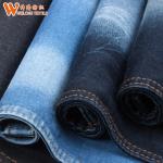 Supplex Lycra Stretch Denim Jeans Fabric Heavy Dark Blue Color for sale