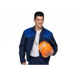 China Soft Industrial Mens Jacket , Safety Bright Working Jacket With Adjustable Waistband for sale