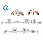 Automatic Glass Bottle Filling Line For Peanut Butter Honey Bird'S Nest Syrup Jam for sale