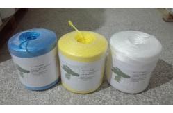 China Split Film Fibrillate Twisted 2.5g/M Yellow Banana Twine Virgin PP Material supplier