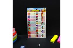China OEM Custom Decorative Stickers Web Offset Printing Waterproof Vinyl Stickers supplier