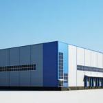 Metal Structure Factory Steel Buildings , Portal Frame Steel Construction Factory for sale