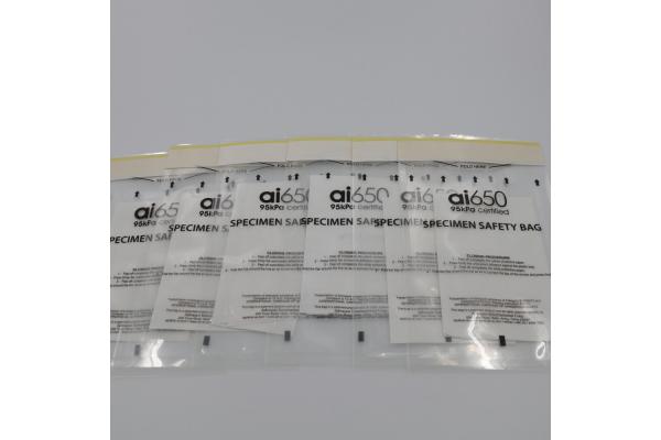Gravure Printing Laboratory Specimen Transport Bags Customization