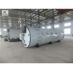 Conduction Asphalt Oil Heating Tank , White Heavy Duty Construction Equipment for sale