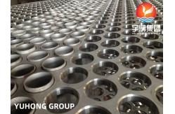 China Cladding Tubesheet ASTM A266 Gr.2 Carbon with Stainless Steel Cladding Tube Plate supplier