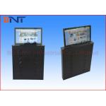15.6 Inch Retractable Screen LCD Monitor Lift With Hidden Equipment