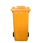 Freestanding 240 Litre Garbage Bin HDPE Outdoor Plastic Garbage Can