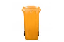 China Freestanding 240 Litre Garbage Bin HDPE Outdoor Plastic Garbage Can supplier