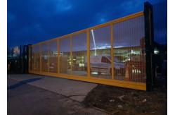 China HGMT Double Welded H2.2m Metal Garden Fence Gate supplier