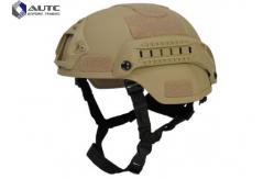 China Print Slideway Tactical Ballistic Helmet Night Vision Attachable Kevlar supplier