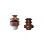 Brown Color 24kV ANSI 56-2 Pin Type Porcelain Insulator for sale