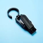 110mm SGS Plastic Clamp Hooks As Curtain Accessories for sale
