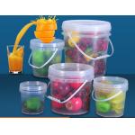 PP/HDPE Plastic Food Bucket With Printing IML Or Thermal Transfer Or Screen Printing for sale