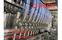 China 5l Cleaner Servo Based Liquid Filling Machine Ss316 Liquid Bottling Machine supplier