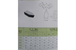China C120 A320 YG6 Brazed Carbide Inserts For external circle turning ZGCC supplier