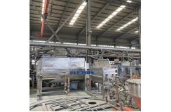 China Customized Adjustable Industrial Ribbon Blender For Food Mixing supplier