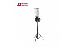 China AC 240V 180balls Badminton Shuttlecock Launching Machine Steel And Plastic supplier