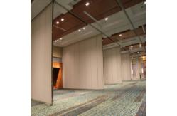 China Aluminum Frame 65mm Movable Operable Partition Wall For Exhibition Hall supplier