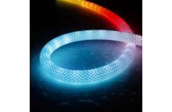 China WS2811 DC 5V Smart RGBIC LED Fabric Strips Flexible Silicone LED Strip Round Neon IP67 supplier