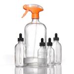 30ml 50ml Empty Cosmetic Designer Unique Glass Liquid Lotion Oil Bottle With Pump for sale