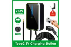 China 32A 7kw GBT EV Charger Wallbox EVSE Type 2 Charging Station Wall Mounted supplier