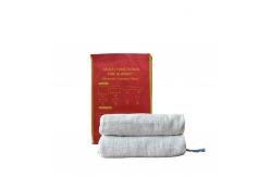 China White Ceramic Fiber Fire Blanket Perfect Emergency Solution For Factorie supplier