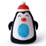 Penguin Image Animated Plush Christmas Toys Eesy Clean Handcrafted OEM / ODM for sale
