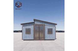 China Earthquake Proof Prefab Flat Pack Folding House With PU Insulation supplier
