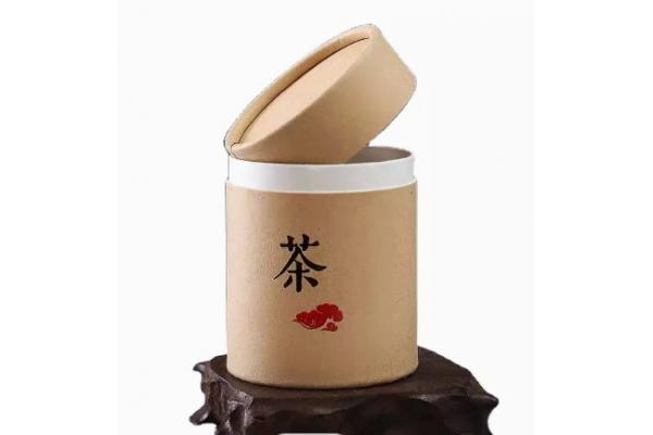 Food Grade Cardboard Tea Boxes Cylinder With OEM ODM Services