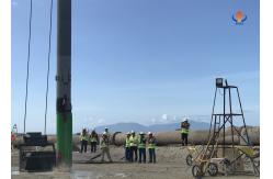China Electrical Bottom Feed Vibroflot For Soil Improvement supplier