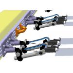 High Clamping Force Metal Sheet Pneumatic Transfer Grippers for sale